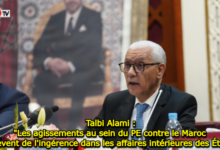 Photo of Talbi Alami : « Les agissements au sein du PE contre le Maroc relèvent de l’ingérence dans les affaires intérieures des États »