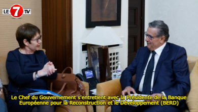 Photo of Le Chef du Gouvernement s’entretient avec la Présidente de la Banque Européenne pour la Reconstruction et le Développement (BERD)