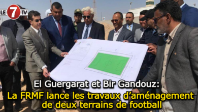 Photo of El Guergarat et Bir Gandouz: La FRMF lance les travaux d’aménagement de deux terrains de football