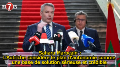 Photo of Sahara Marocain : L’Autriche considère le plan d’autonomie comme une base de solution sérieuse et crédible