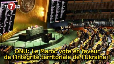 Photo of ONU: Le Maroc vote en faveur de l’intégrité territoriale de l’Ukraine !