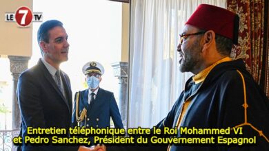 Photo of Entretien téléphonique entre le Roi Mohammed VI et Pedro Sanchez, Président du Gouvernement Espagnol