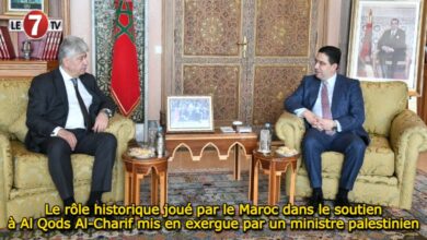 Photo of Le rôle historique joué par le Maroc dans le soutien à Al Qods Al-Charif mis en exergue par un ministre palestinien