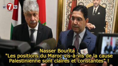 Photo of Nasser Bourita : « Les positions du Maroc vis-à-vis de la cause Palestinienne sont claires et constantes » !