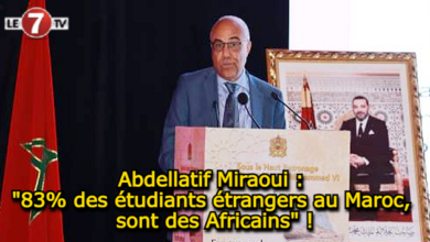 Photo of Abdellatif Miraoui : « 83% des étudiants étrangers au Maroc, sont des Africains » !