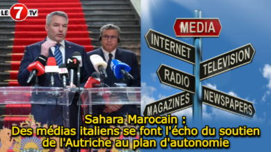 Photo of Sahara Marocain : Des médias italiens se font l’écho du soutien de l’Autriche au plan d’autonomie
