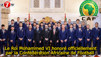 Photo of Le Roi Mohammed VI honoré officiellement par la Confédération Africaine de Football