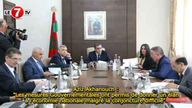 Photo of Aziz Akhanouch : « Les mesures Gouvernementales ont permis de donner un élan à l’économie nationale malgré la conjoncture difficile » 