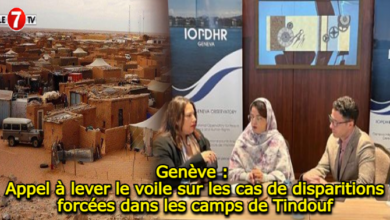 Photo of Genève : Appel à lever le voile sur les cas de disparition forcée dans les camps de Tindouf