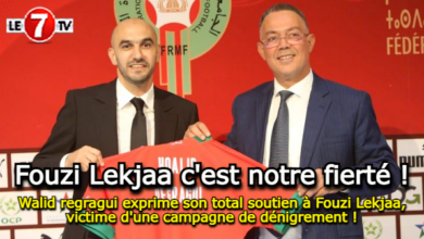 Photo of Walid Regragui exprime son total soutien à Fouzi Lekjaa, victime d’une campagne de dénigrement !