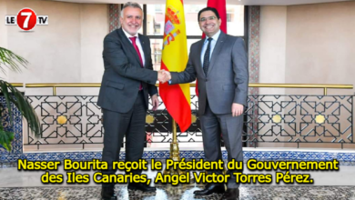 Photo of Nasser Bourita reçoit le Président du Gouvernement des Iles Canaries, Angel Victor Torres Pérez.