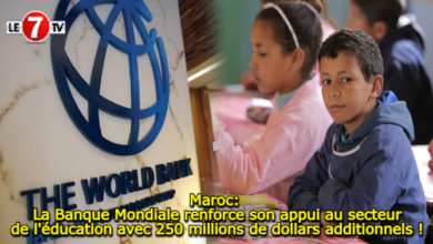 Photo of Maroc: La Banque Mondiale renforce son appui au secteur de l’éducation avec 250 millions de dollars additionnels !