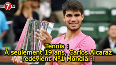 Photo of Tennis : À seulement 19 ans, Carlos Alcaraz redevient N°1 Mondial !