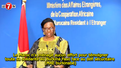 Photo of Le Maroc n’a ménagé aucun effort pour témoigner toute sa solidarité au Burkina Faso face au défi sécuritaire (MAE burkinabè)