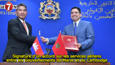 Photo of Signature d’un accord sur les services aériens entre les Gouvernements du Maroc et du Cambodge