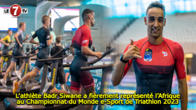 Photo of L’athlète Badr Siwane a fièrement représenté l’Afrique au Championnat du Monde e-Sport de Triathlon 2023