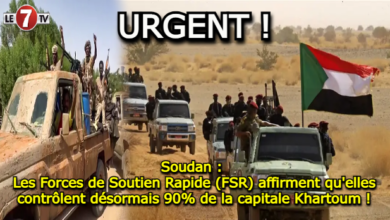 Photo of Soudan : Les Forces de Soutien Rapide (FSR) affirment qu’elles contrôlent désormais 90% de la capitale Khartoum !