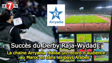 Photo of Succès du Derby Raja-Wydad : La chaine Arryadia réalise un record d’audience au Maroc et dans les pays Arabes !