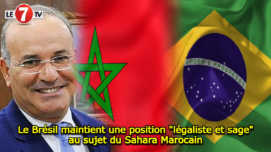 Photo of Le Brésil maintient une position « légaliste et sage » au sujet du Sahara Marocain