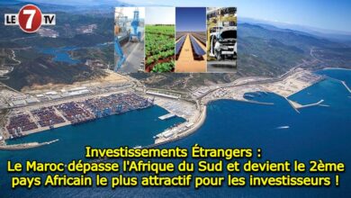 Photo of Investissements Étrangers : Le Maroc dépasse l’Afrique du Sud et devient le 2ème pays Africain le plus attractif pour les investisseurs !