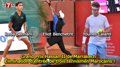 Photo of Grand Prix Hassan II de Marrakech : Élimination d’entrée de trois tennismen Marocains ! (vidéo)