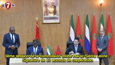 Photo of 3ème session de la commission mixte Maroc-Sierra Leone : Signature de 13 accords de coopération