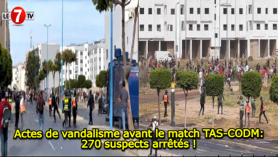 Photo of Actes de vandalisme avant le match TAS-CODM: 270 suspects arrêtés !