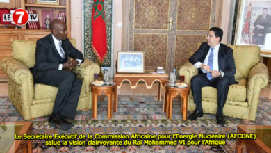 Photo of Le Secrétaire Exécutif de la Commission Africaine pour l’Energie Nucléaire (AFCONE) salue la vision clairvoyante du Roi Mohammed VI pour l’Afrique