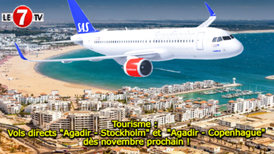 Photo of Tourisme : Vols directs « Agadir – Stockholm » et « Agadir – Copenhague » dès novembre prochain !