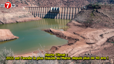 Photo of Alerte Climat : 2022 est l’année la plus chaude au Maroc depuis plus de 40 ans !