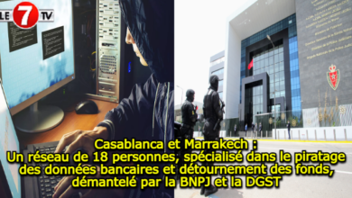 Photo of Casablanca et Marrakech : Un réseau de 18 personnes, spécialisé dans le piratage des données bancaires et détournement des fonds, démantelé par la BNPJ et la DGST