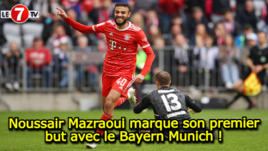 Photo of Noussair Mazraoui marque son premier but avec le Bayern Munich !