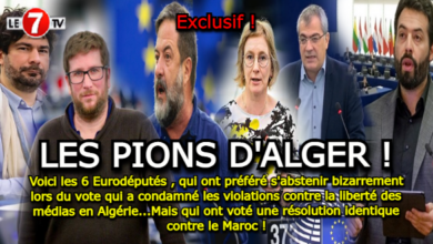 Photo of Voici les 6 Eurodéputés à la solde d’Alger, qui ont préféré s’abstenir bizarrement lors du vote qui condamne les violations contre la liberté des médias en Algérie…Mais qui ont voté une résolution identique contre le Maroc !