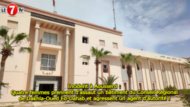 Photo of Incident à Aousserd : Quatre femmes prennent d’assaut un bâtiment du Conseil Régional de Dakhla-Oued Ed-Dahab et agressent un agent d’autorité !