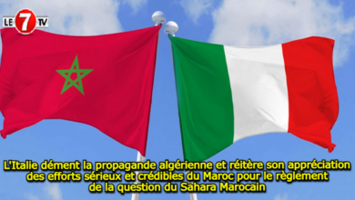 Photo of L’Italie dément la propagande algérienne et réitère son appréciation des efforts sérieux et crédibles du Maroc pour le règlement de la question du Sahara Marocain