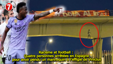 Photo of Racisme et football : Quatre personnes arrêtées en Espagne pour avoir pendu un mannequin à l’effigie de Vinicius