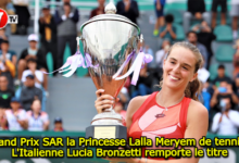 Photo of Grand Prix SAR la Princesse Lalla Meryem de tennis : L’Italienne Lucia Bronzetti remporte le titre
