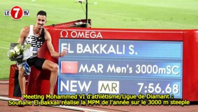 Photo of Meeting Mohammed VI d’athlétisme/Ligue de Diamant : Soufiane El Bakkali réalise la MPM de l’année sur le 3000 m steeple