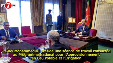 Photo of Le Roi Mohammed VI préside une séance de travail consacrée au Programme National pour l’Approvisionnement en Eau Potable et l’Irrigation