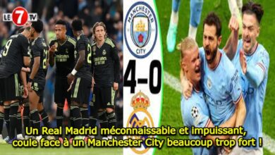 Photo of Un Real Madrid méconnaissable et impuissant, coule face à un Manchester City beaucoup trop fort !