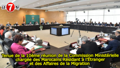 Photo of Tenue de la 10ème réunion de la Commission Ministérielle chargée des Marocains Résidant à l’Étranger et des Affaires de la Migration