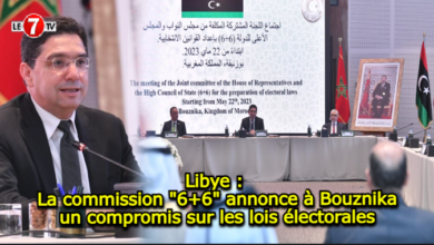 Photo of Libye : La commission « 6+6 » annonce à Bouznika un compromis sur les lois électorales