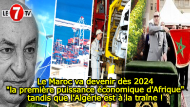 Photo of Le Maroc va devenir dès 2024 « la première puissance économique d’Afrique » tandis que l’Algérie est à la traîne !