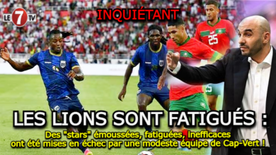 Photo of LES LIONS SONT FATIGUÉS !… Des « stars » émoussées, fatiguées, inefficaces ont été mises en échec par une modeste équipe de Cap-Vert !