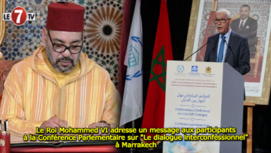 Photo of Le Roi Mohammed VI adresse un message aux participants à la Conférence Parlementaire sur « Le dialogue interconfessionnel » à Marrakech