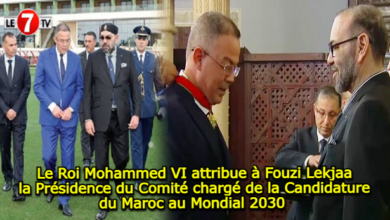 Photo of Le Roi Mohammed VI attribue à Fouzi Lekjaa la Présidence du Comité chargé de la Candidature du Maroc au Mondial 2030 