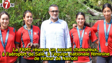 Photo of La FRMT réserve un accueil chaleureux, à l’aéroport de Salé, à l’équipe nationale féminine de retour de Nairobi