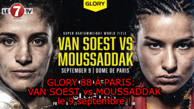 Photo of GLORY 88 À PARIS: VAN SOEST vs. MOUSSADDAK le 9 septembre !