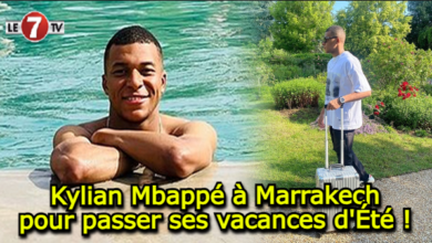 Photo of Kylian Mbappé à Marrakech pour passer ses vacances d’Été !