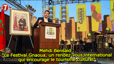 Photo of Mehdi Bensaid : « Le Festival Gnaoua, un rendez-vous international qui encourage le tourisme culturel »